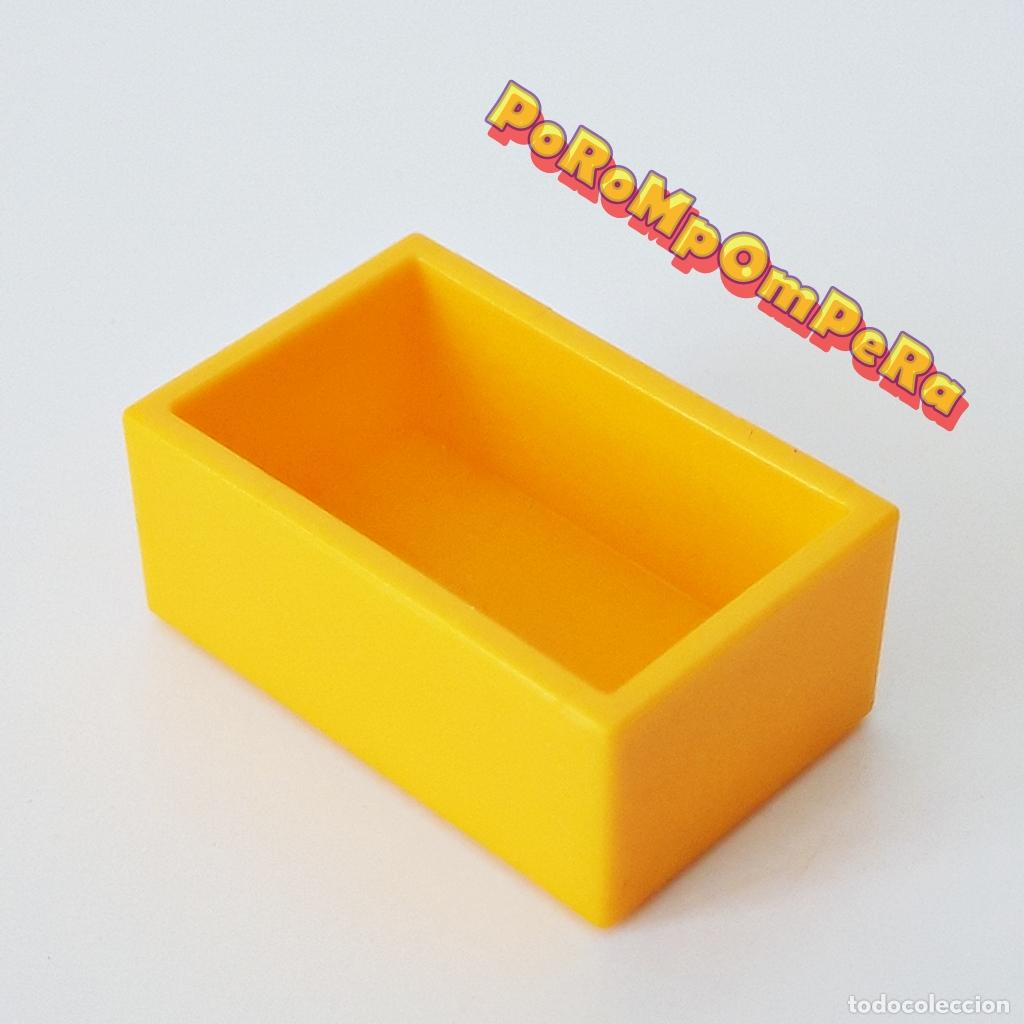 Playmobil: PLAYMOBIL CAJA RECTANGULAR PEQUE&Ntilde;A AMARILLA - SET/S POR DETERMINAR K7