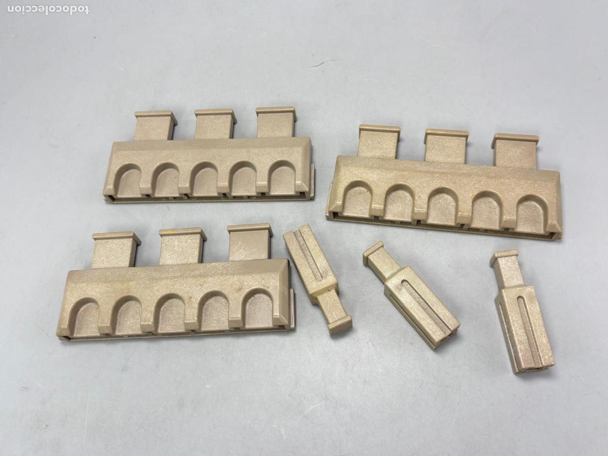 Playmobil: Playmobil lote almenara y pilar moderna torre castillo medieval