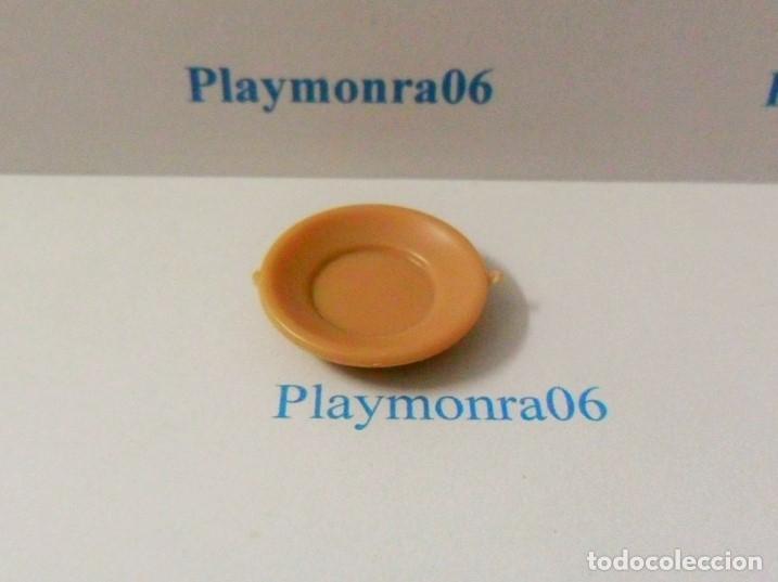 Playmobil: PLAYMOBIL P032 * PLATO PEQUE&Ntilde;O MARRON 18mm DIAMETRO ESCENAS COCINA COMEDOR BAR