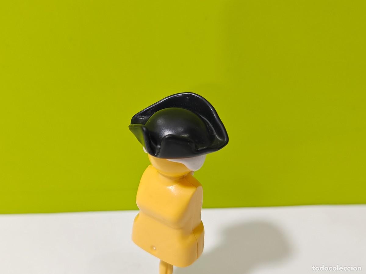 Playmobil: Playmobil gorro-sombrero negro, piratas, ingleses, franceses, corsarios, barco, princesas, palmera