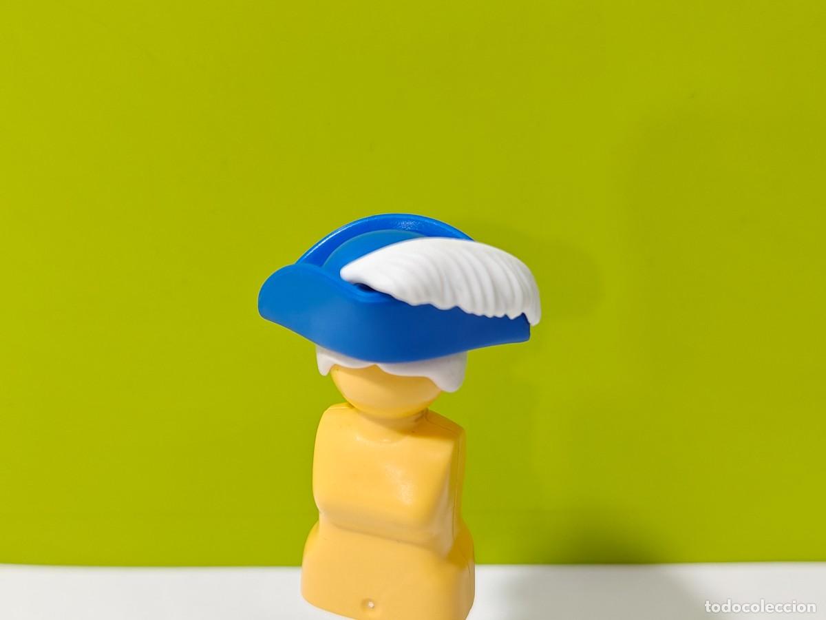 Playmobil: Playmobil gorro-sombrero azul con pluma, piratas, ingleses, franceses, corsarios, barco, palmera