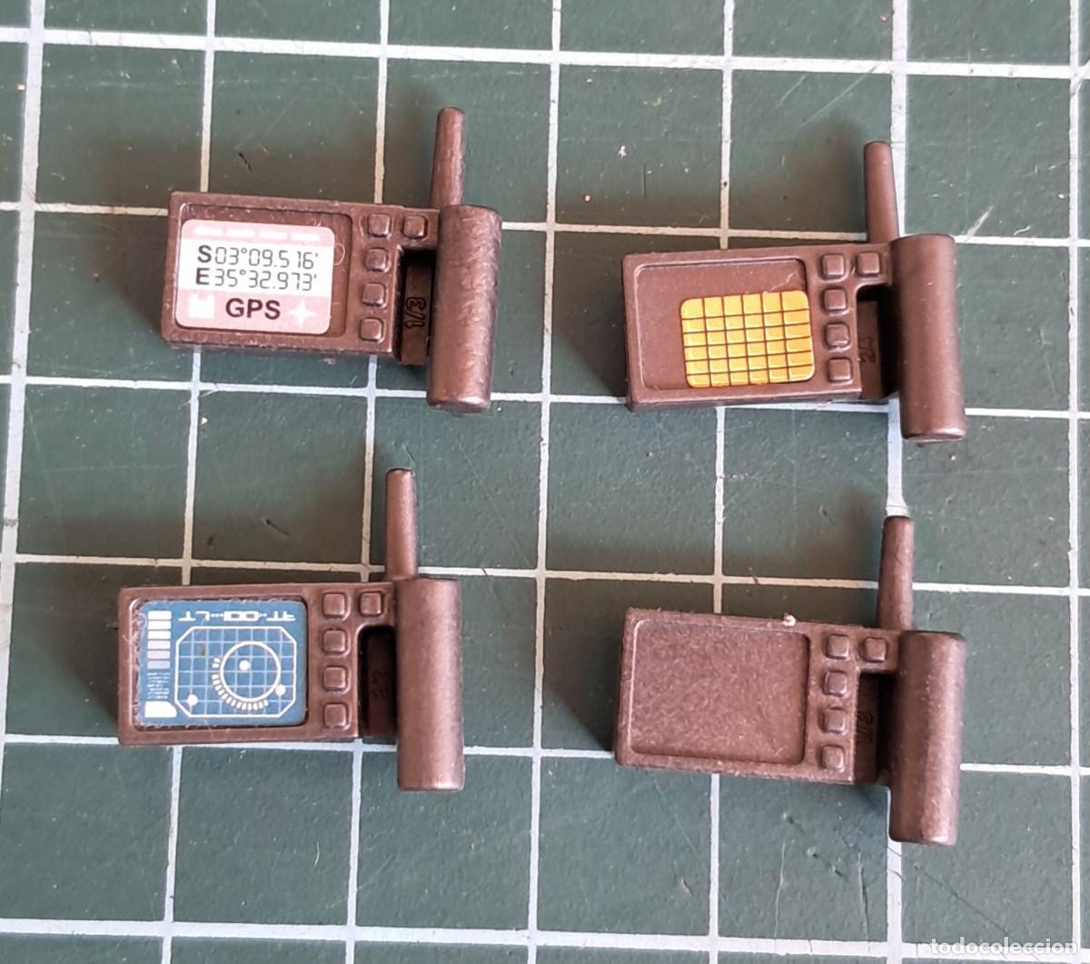 Playmobil: 4 mandos consolas scanners playmobil. Polic&iacute;a esp&iacute;as ladr&oacute;n ciudad