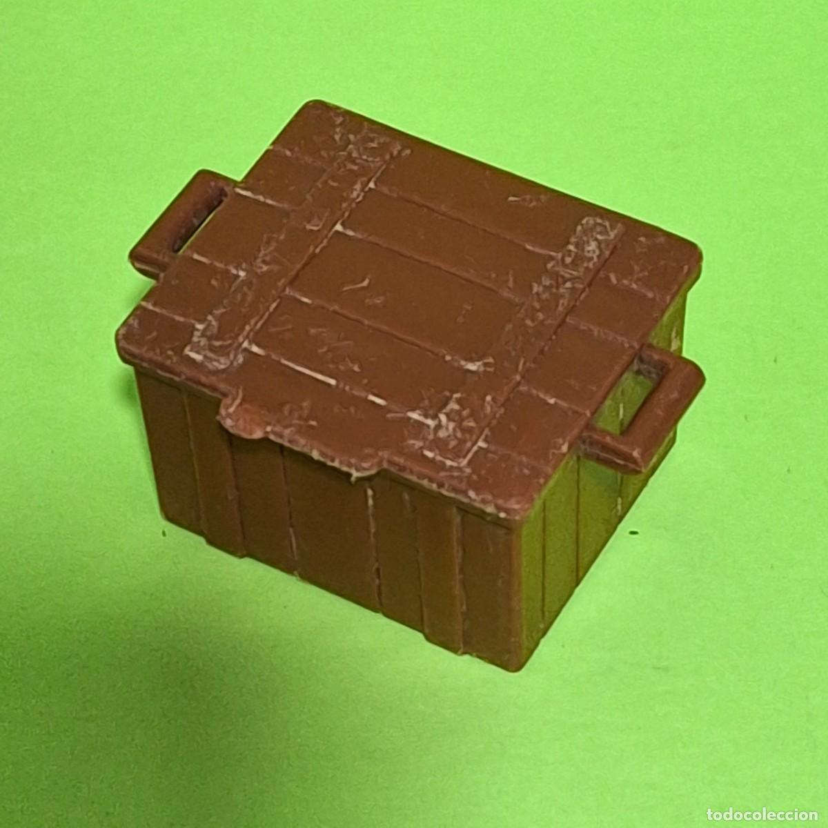Playmobil: PLAYMOBIL - COFRE BAUL MARRON TIPO MADERA - Foto 1