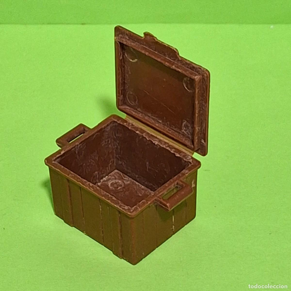 Playmobil: PLAYMOBIL - COFRE BAUL MARRON TIPO MADERA - Foto 3