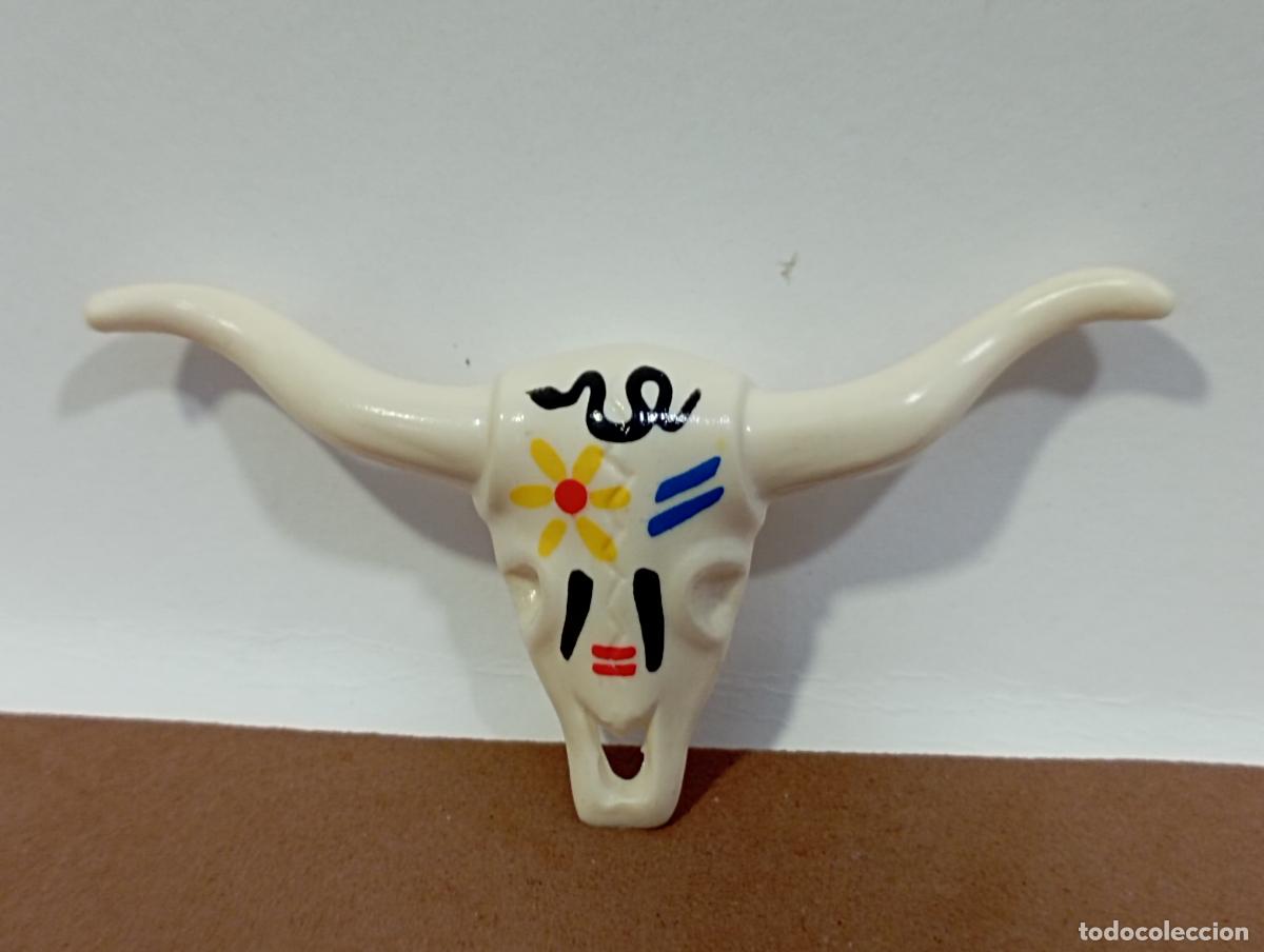 Playmobil: PLAYMOBIL CABEZA DE VACA GRANJA OESTE INDIOS - Foto 1