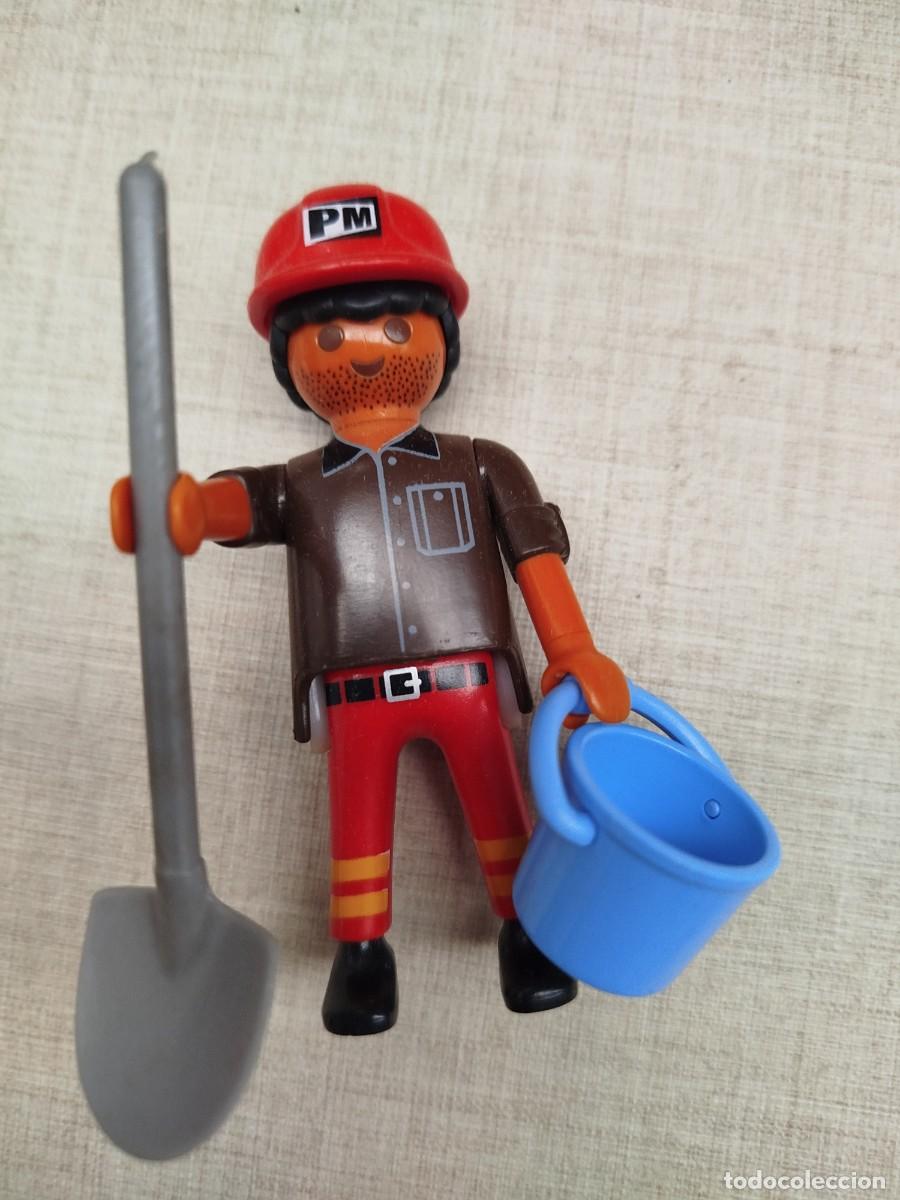 Playmobil: Playmobil obrero con pala - Foto 1
