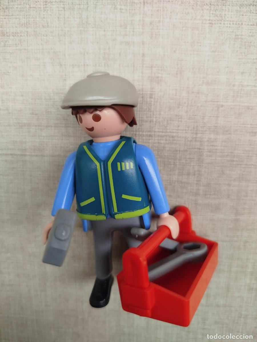 Playmobil: Playmobil figura mec&aacute;nico - Foto 1