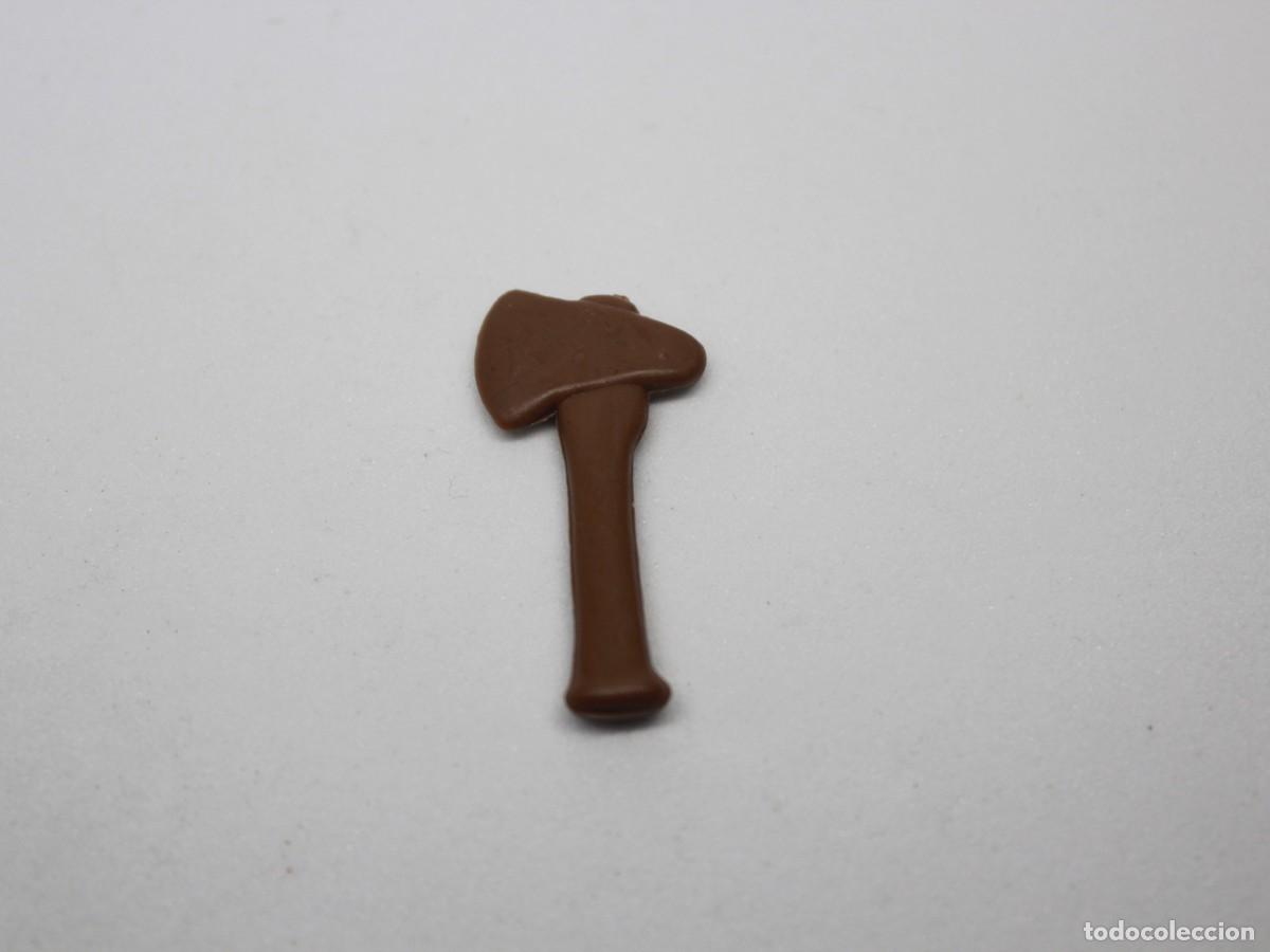 Playmobil: Playmobil accesorio hacha marr&oacute;n - Foto 1