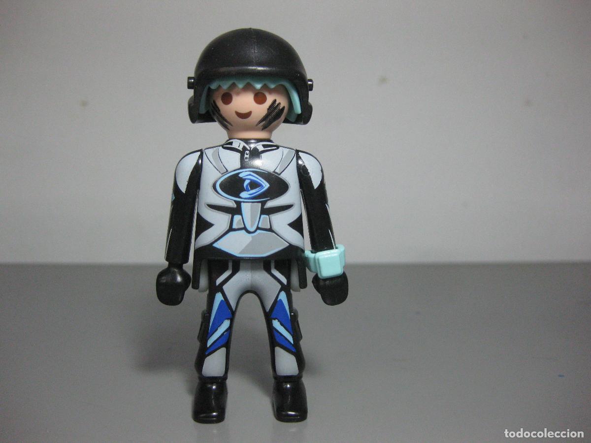 Playmobil: playmobil FIGURA AGENTE ESPECIAL CAMUFLAJE ESPIA CON RELOJ Y CASCO -MIX19