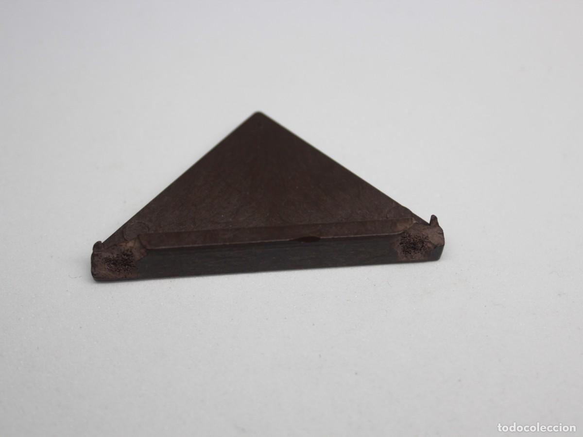 Playmobil: Accesorio Playmobil base triangular efecto madera - Foto 2
