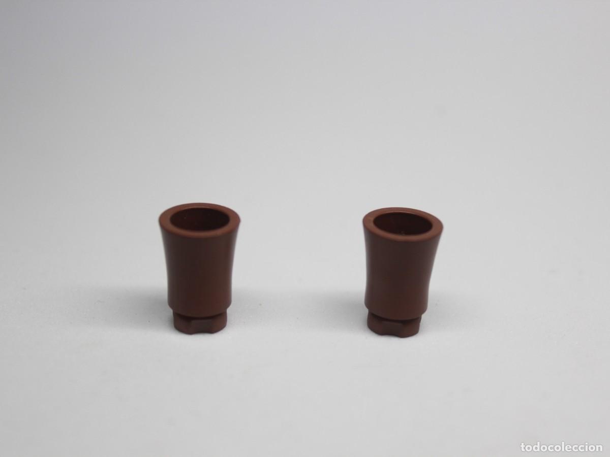 Playmobil: Accesorio Playmobil lote 2 jarras marrones - Foto 1