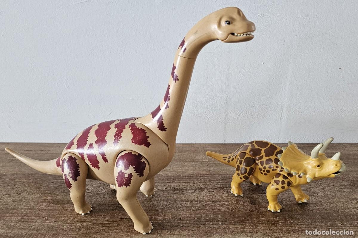 Playmobil: PLAYMOBIL - Brachiosaurus 6595 y Triceratops - Foto 1