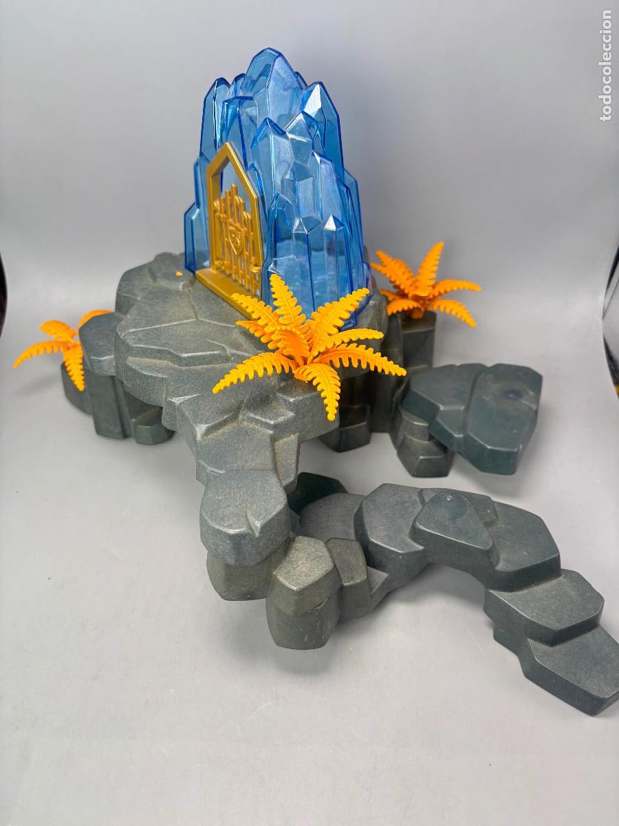 Playmobil: PLAYMOBIL 3841 jaula cristal con rocas templo del drag&oacute;n