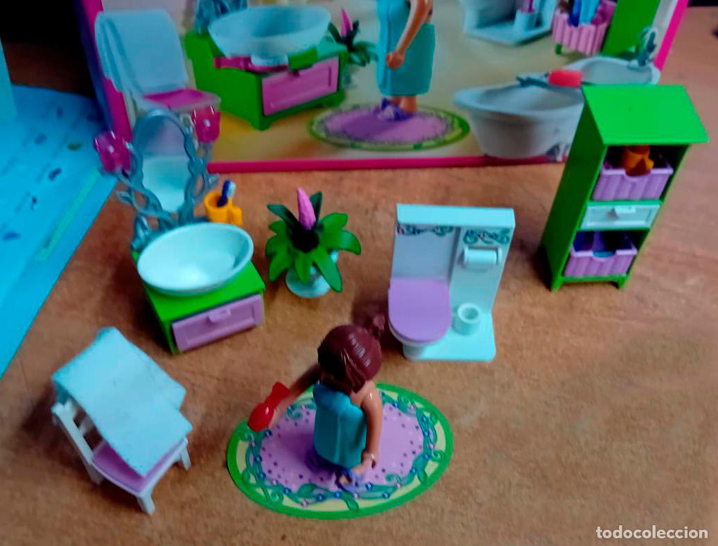 Playmobil: Playmobil ba&ntilde;o Casa de mu&ntilde;ecas rom&aacute;ntica - set 5307 - Dollhouse - caja incluida