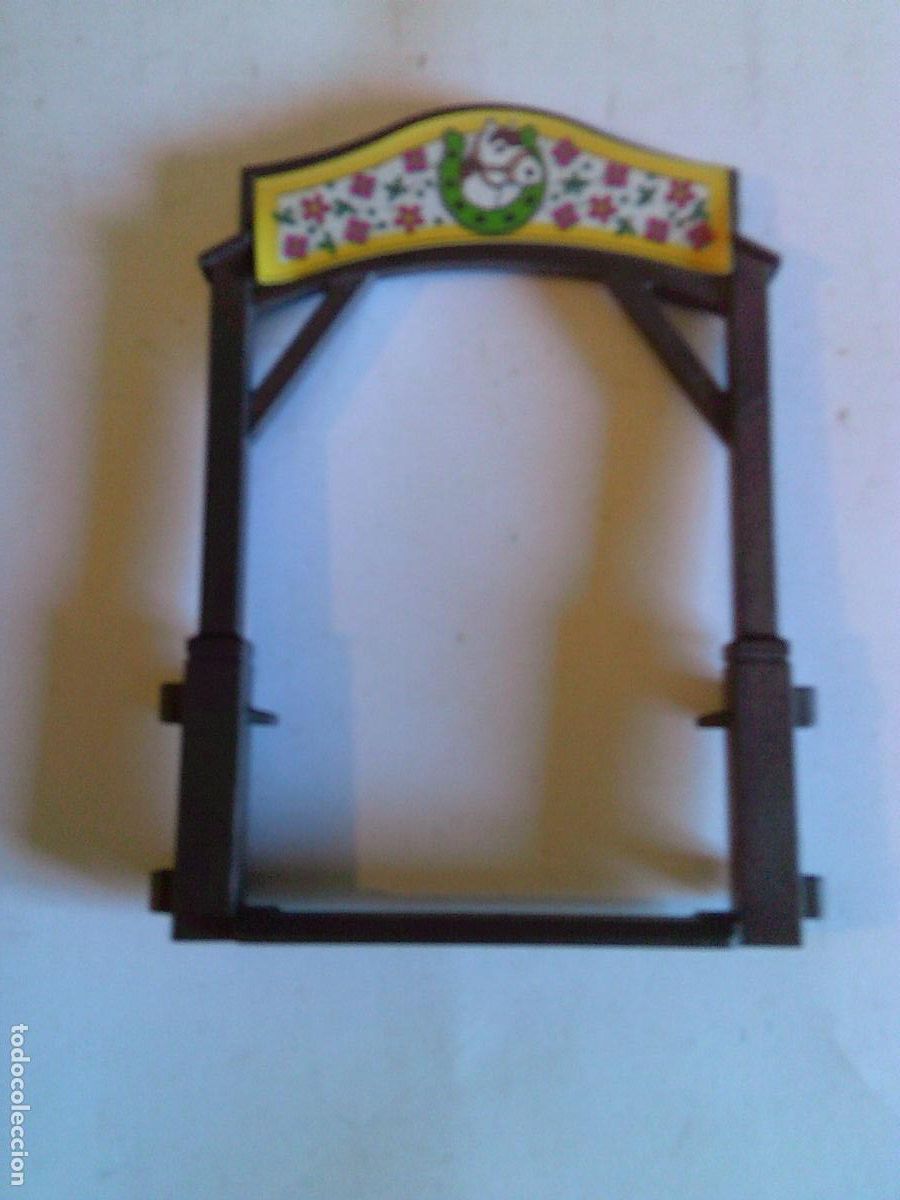 Playmobil: Pieza Playmobil Puerta caballo - Foto 1