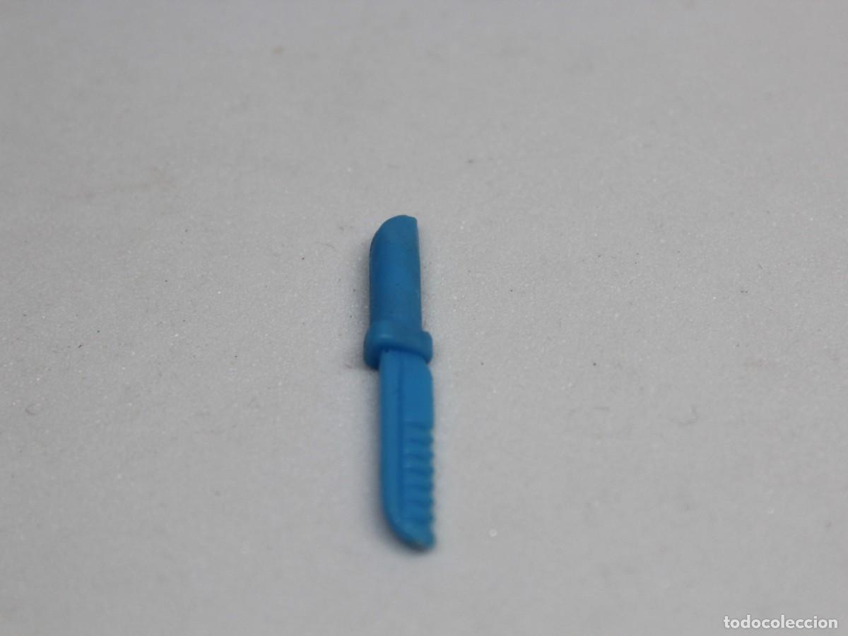 Playmobil: Accesorio Playmobil cuchillo azul herramienta