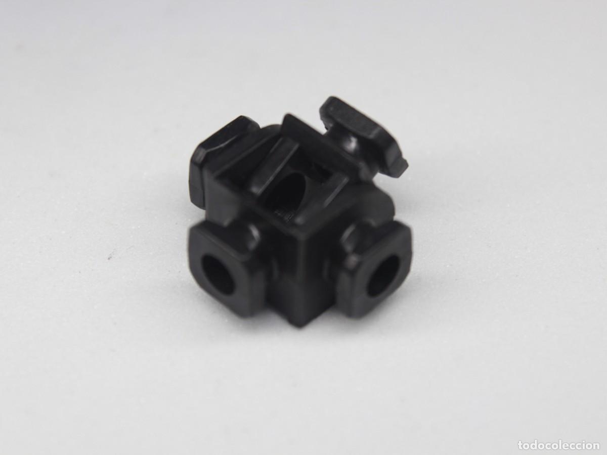 Playmobil: Accesorio Playmobil pieza conexi&oacute;n negra estructura