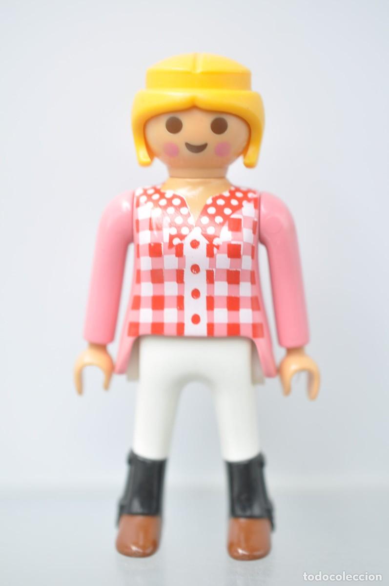 Playmobil: FIG173 Playmobil, figura mujer, hipica