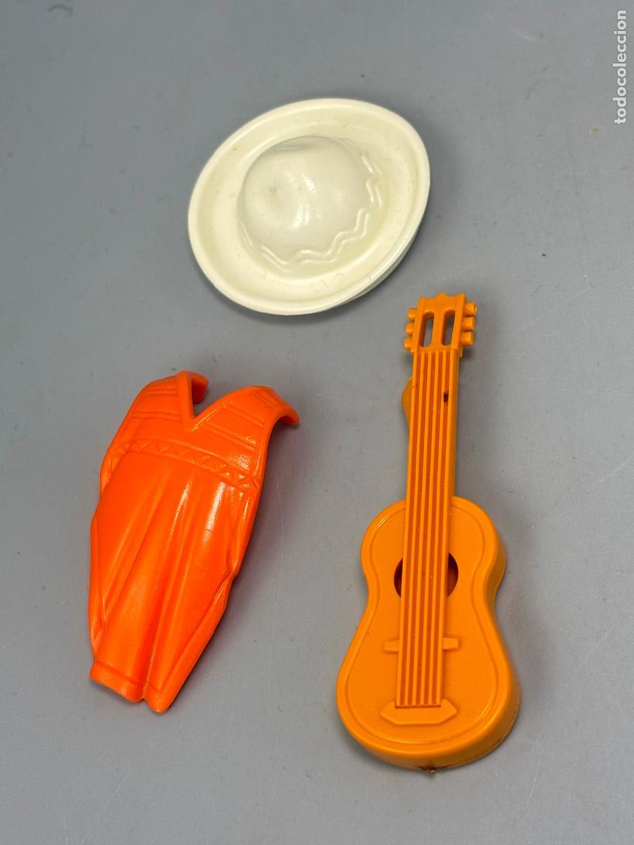 Playmobil: Playmobil 3738 peto sombrero guitarra mejicano
