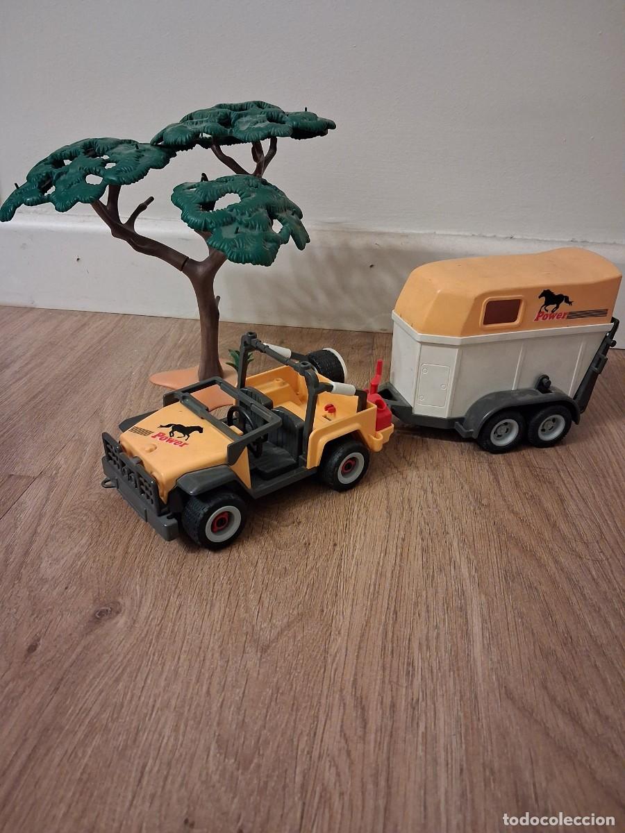 Playmobil: Jeep y remolque caballos - Foto 1