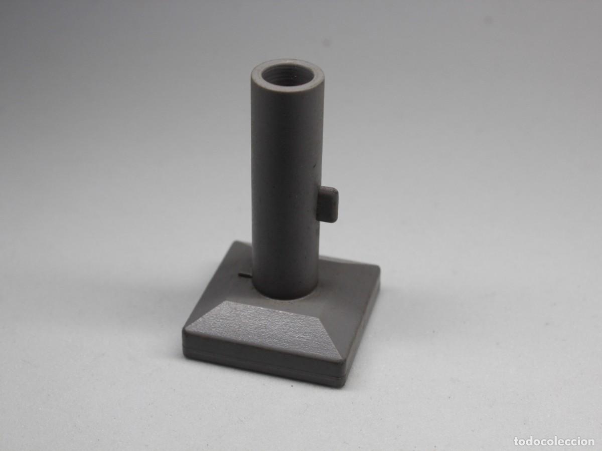 Playmobil: Playmobil accesorio base gris con soporte vertical - Foto 1