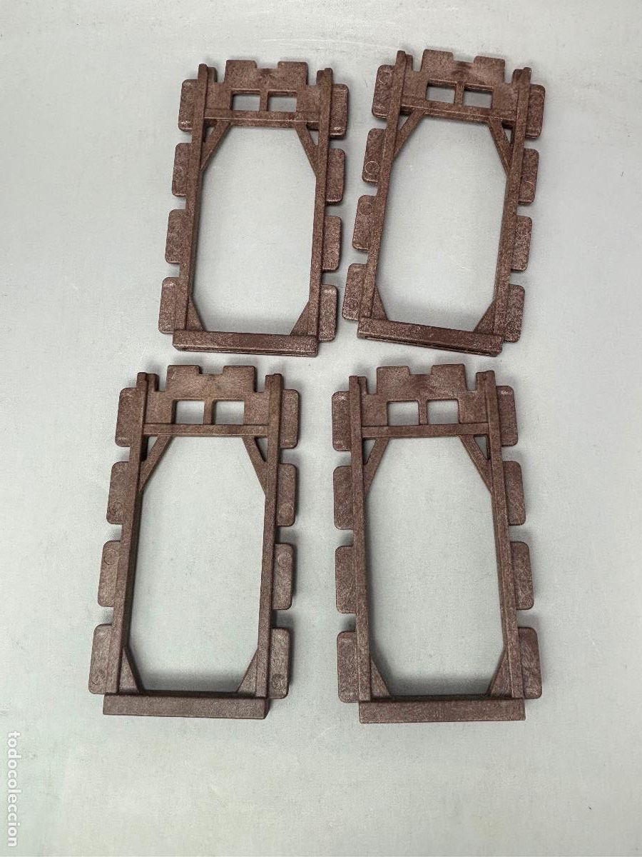 Playmobil: Playmobil lote marco pared peque&ntilde;o casa castillo medieval