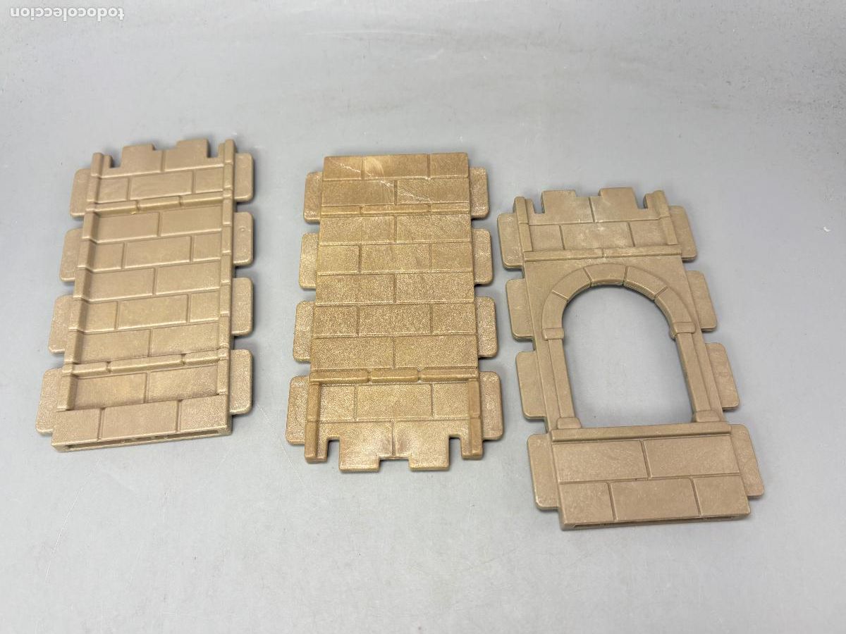 Playmobil: Playmobil lote pared casa castillo medieval