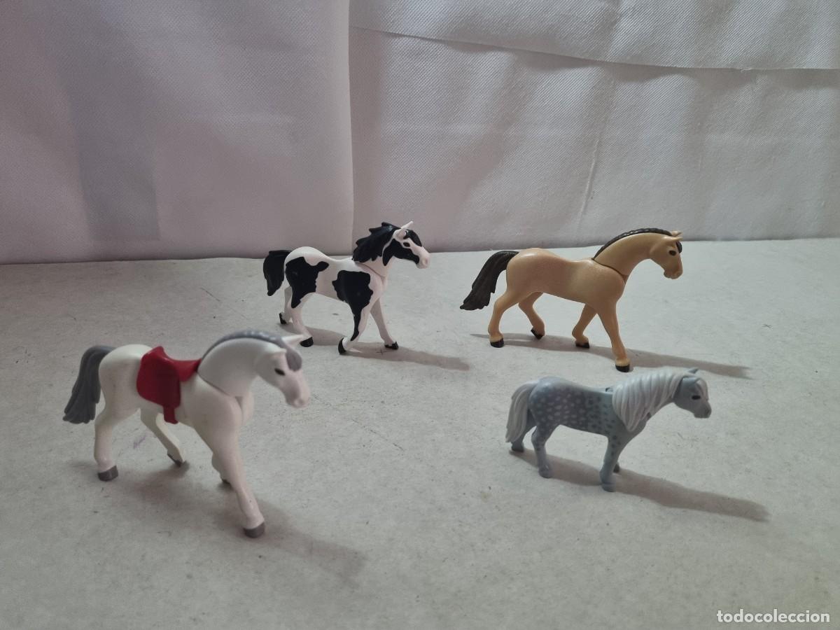 Playmobil: Lote de 4 caballos playmobil - Foto 1