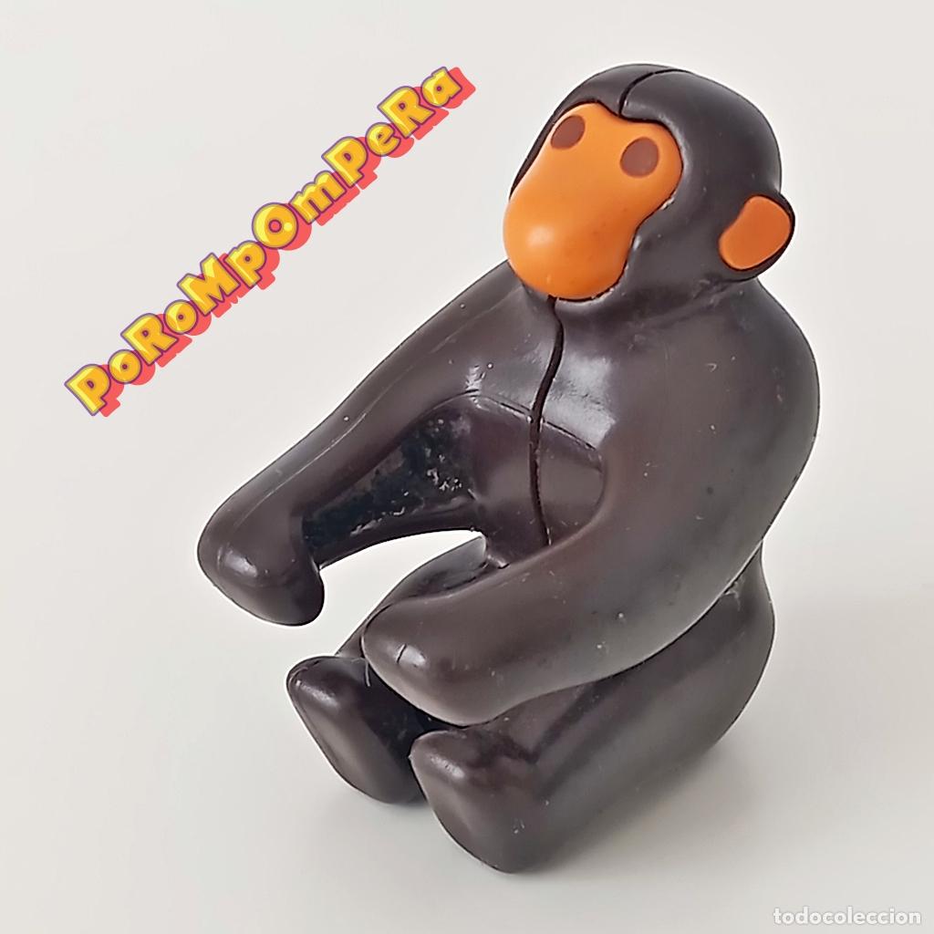 Playmobil: PLAYMOBIL 1 2 3 CHIMPANC&Eacute; MONO GORILA ANIMAL INFANTIL ZOO 123 i2