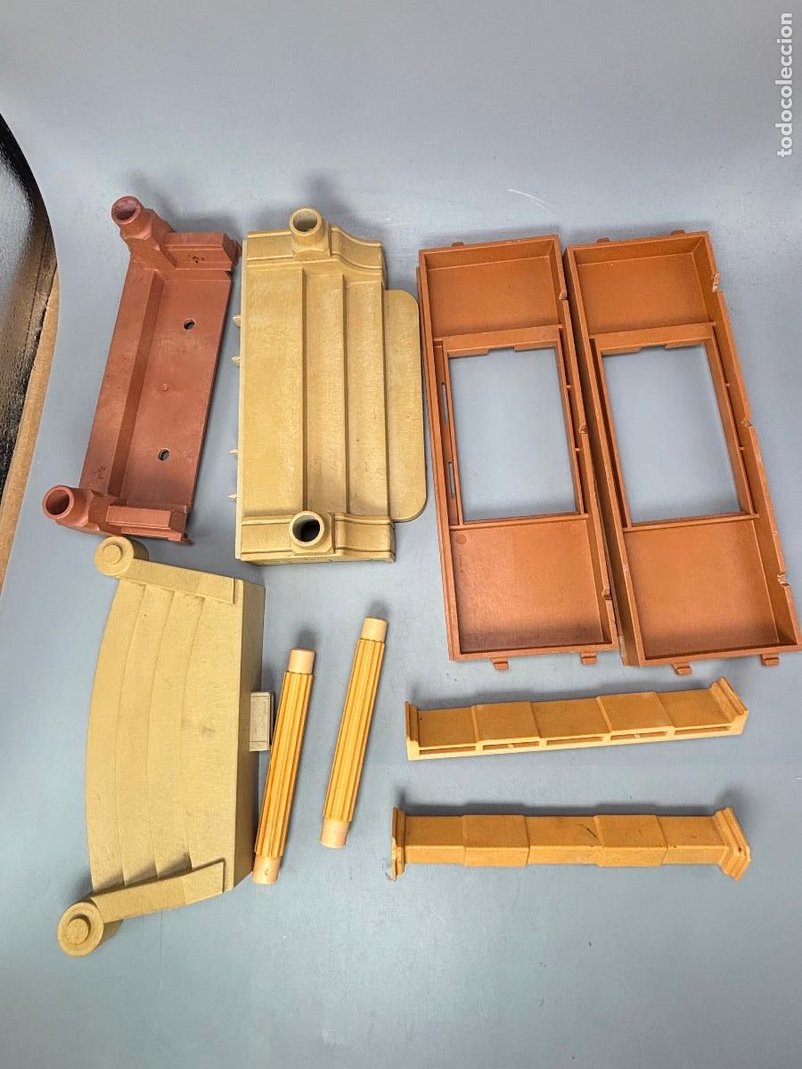 Playmobil: Playmobil 5300 5305 lote piezas con defecto casa victoriana descolorido