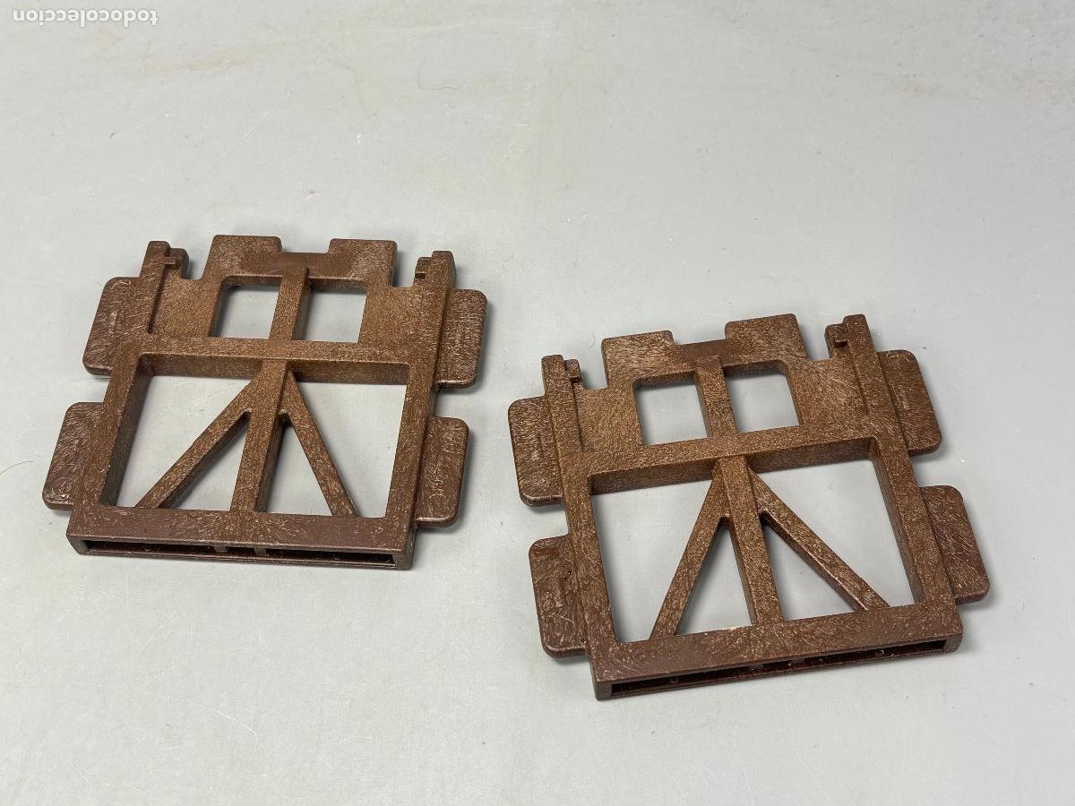 Playmobil: Playmobil 3433 4064 4305 cimentaci&oacute;n peque&ntilde;a casa estaci&oacute;n tren safari