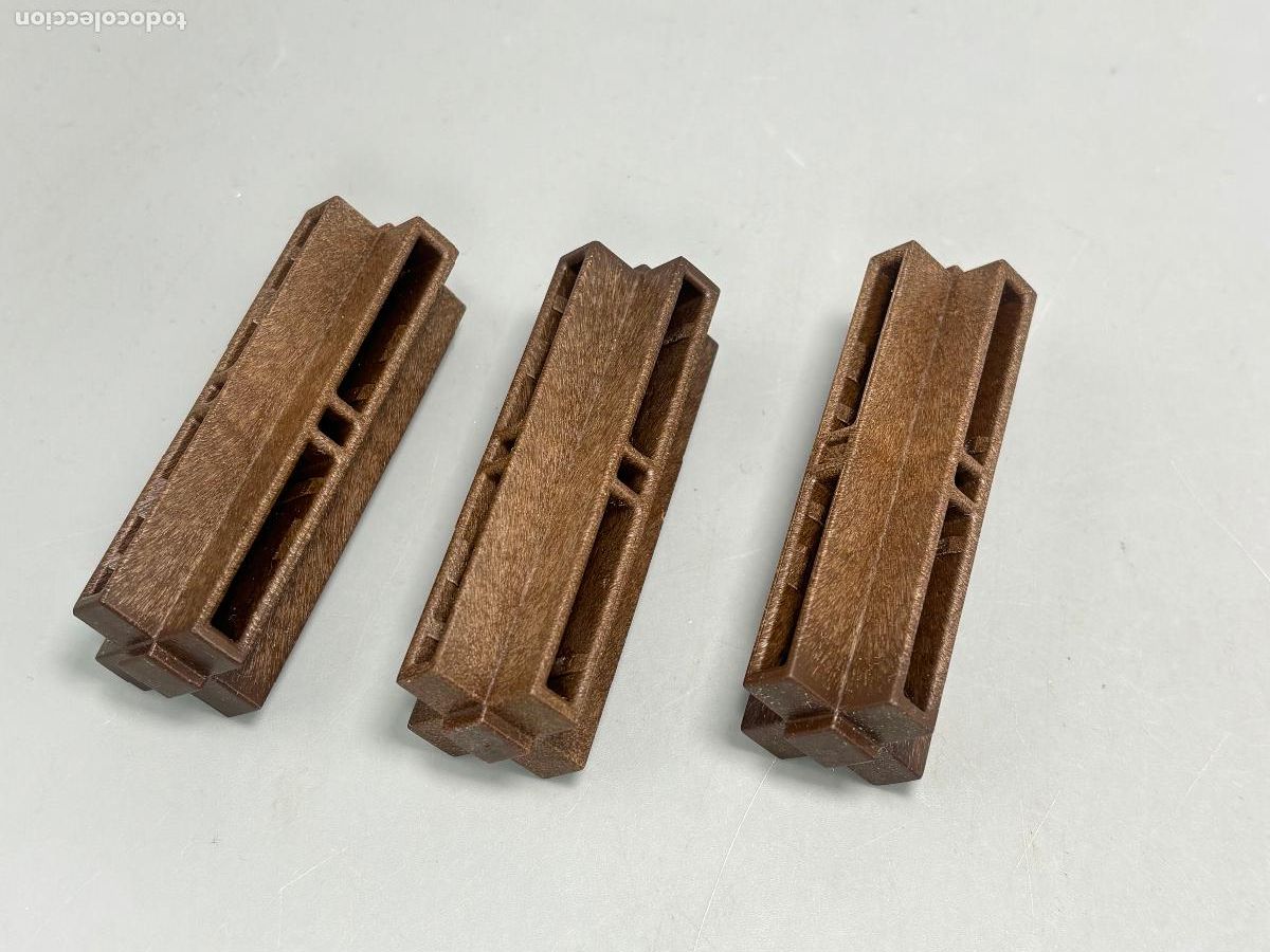 Playmobil: Playmobil 3433 4064 4305 pilar cimentaci&oacute;n peque&ntilde;a casa estaci&oacute;n tren safari