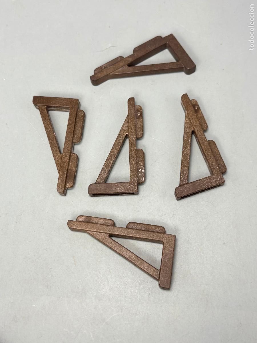 Playmobil: Playmobil 3433 4064 4305 contrafuerte pilar cimentaci&oacute;n peque&ntilde;a casa estaci&oacute;n tren safari