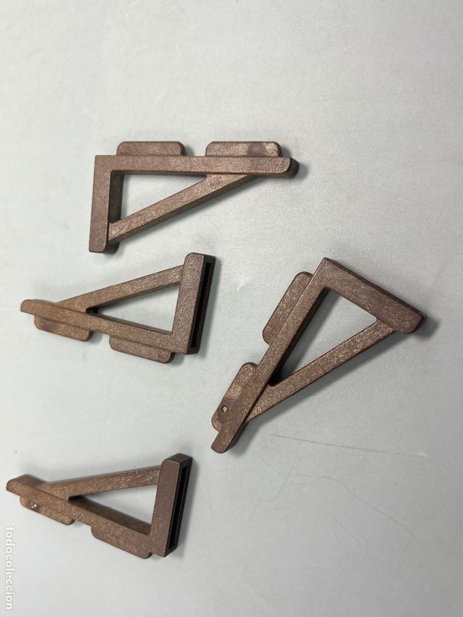 Playmobil: Playmobil 3433 4064 4305 contrafuerte pilar cimentaci&oacute;n peque&ntilde;a casa estaci&oacute;n tren safari