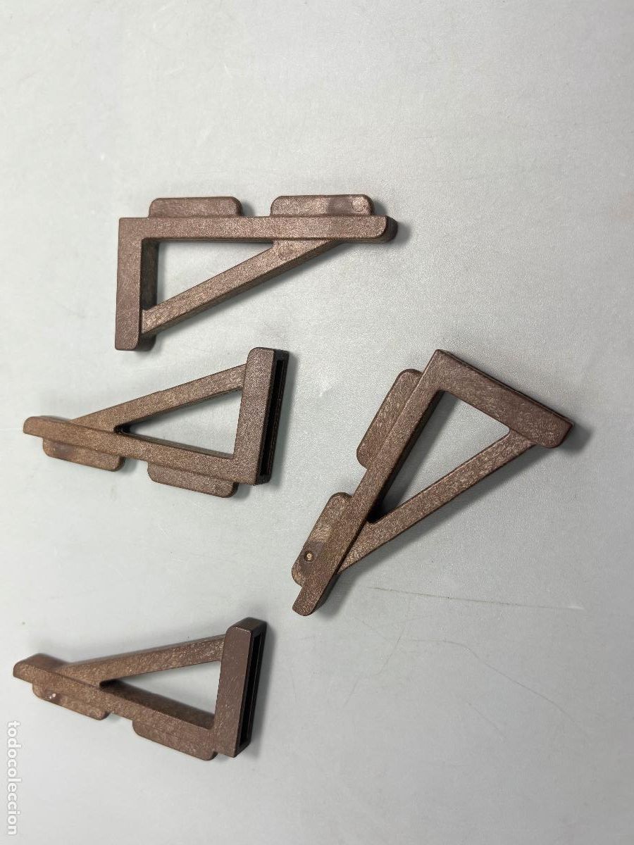 Playmobil: Playmobil 3433 4064 4305 contrafuerte pilar cimentaci&oacute;n peque&ntilde;a casa estaci&oacute;n tren safari