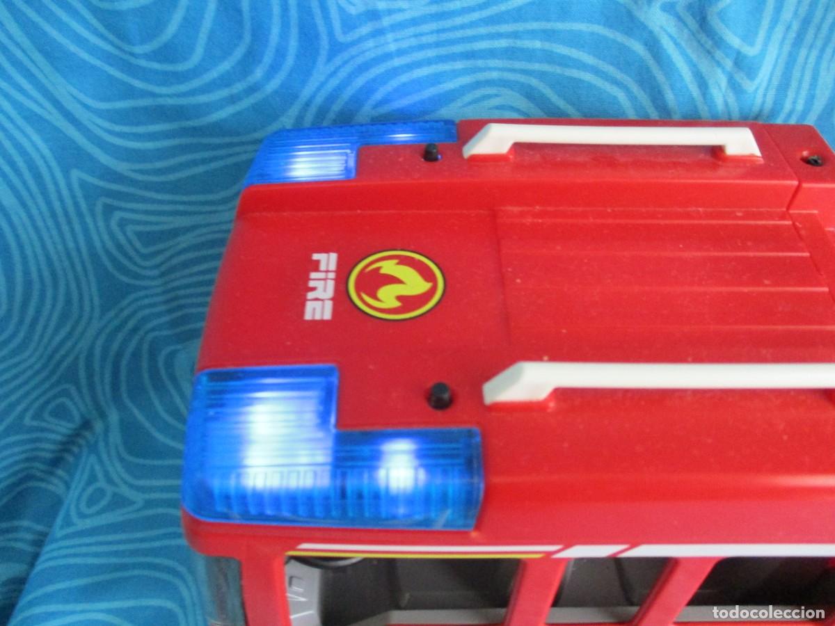 Playmobil: CAMION BOMBEROS MAS COMPLEMENTOS, LAS LUCES FUNCIONAN - Foto 12