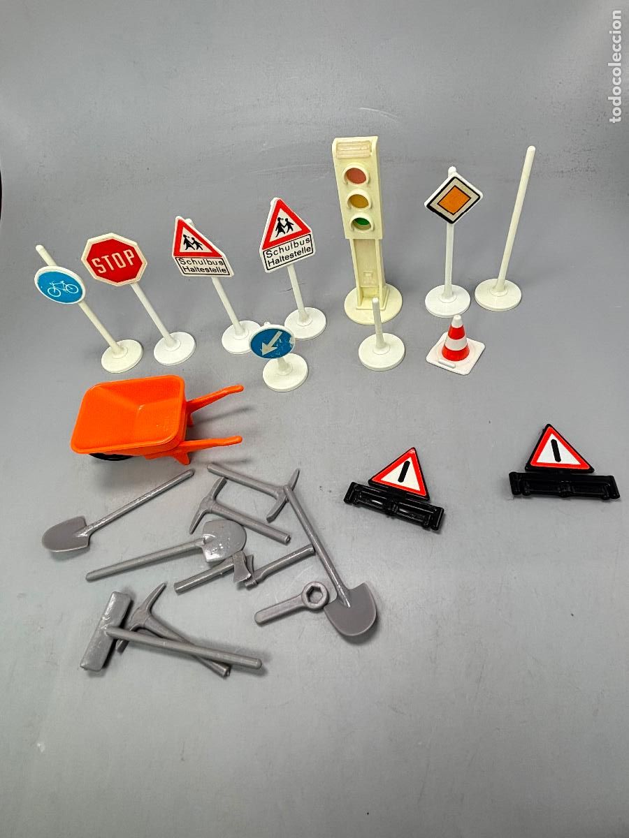 Playmobil: Playmobil 3488 lite se&ntilde;al sem&aacute;foro herramientas