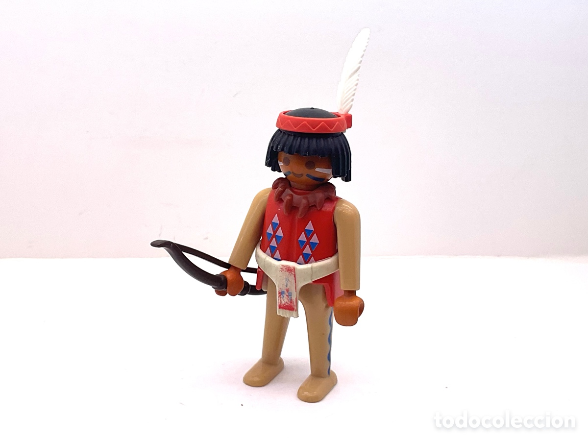 Playmobil: FIGURA PLAYMOBIL. GUERRERO INDIO.
