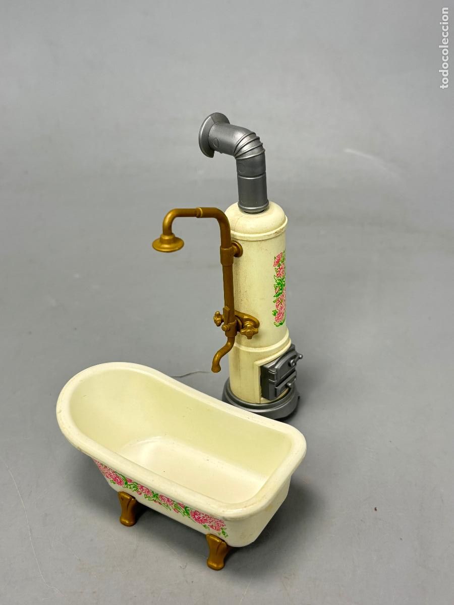 Playmobil: Playmobil 5324 ducha ba&ntilde;era victoriana descolorida