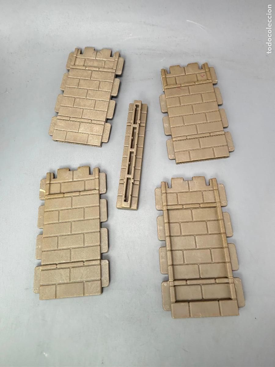 Playmobil: Playmobil lote pared casa torre castillo medieval