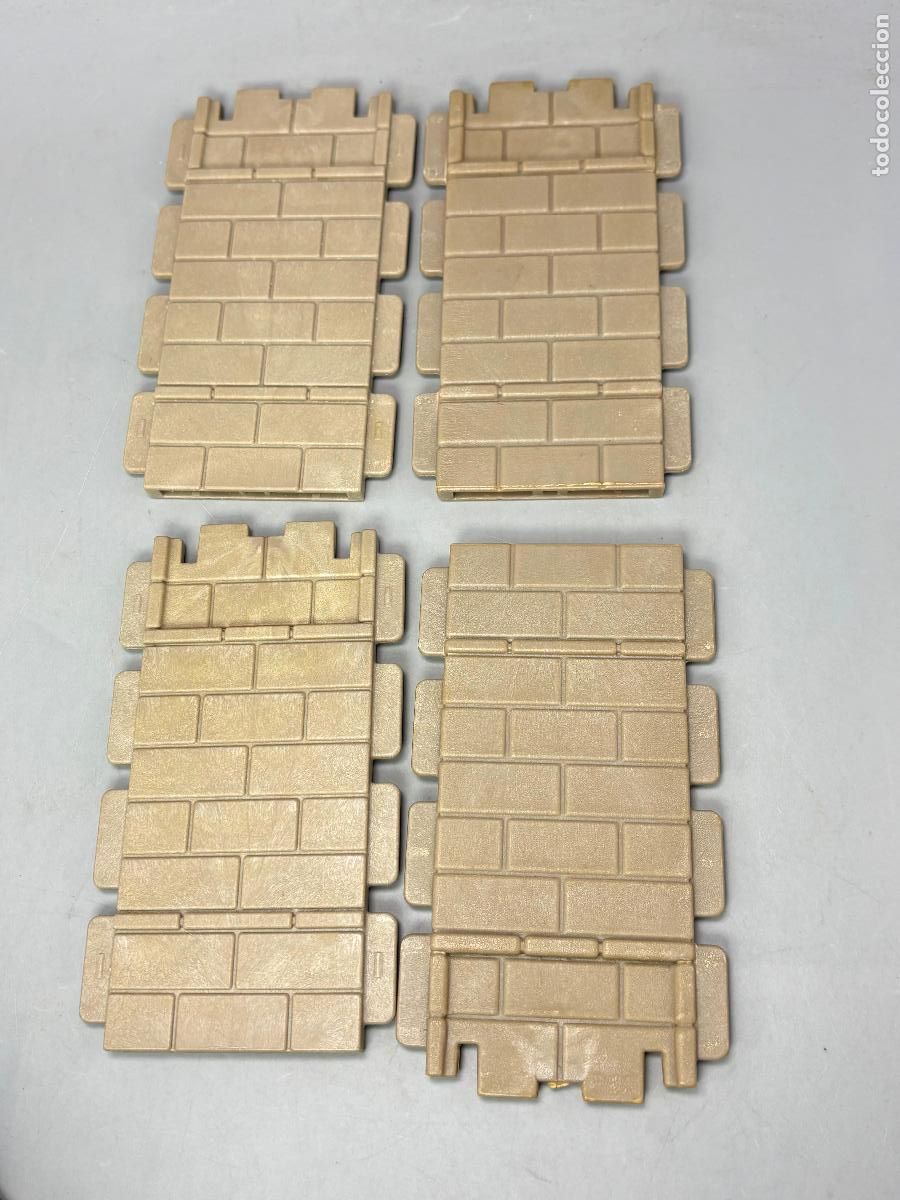 Playmobil: Playmobil lote pared casa torre castillo medieval