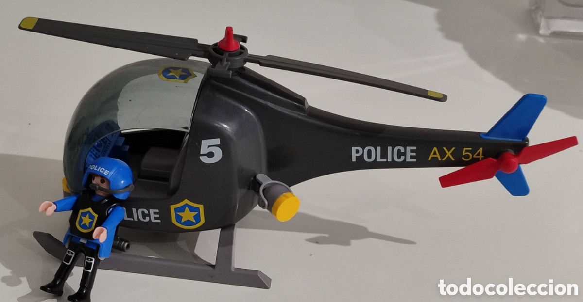 Playmobil: Helic&oacute;ptero con piloto. - Foto 5