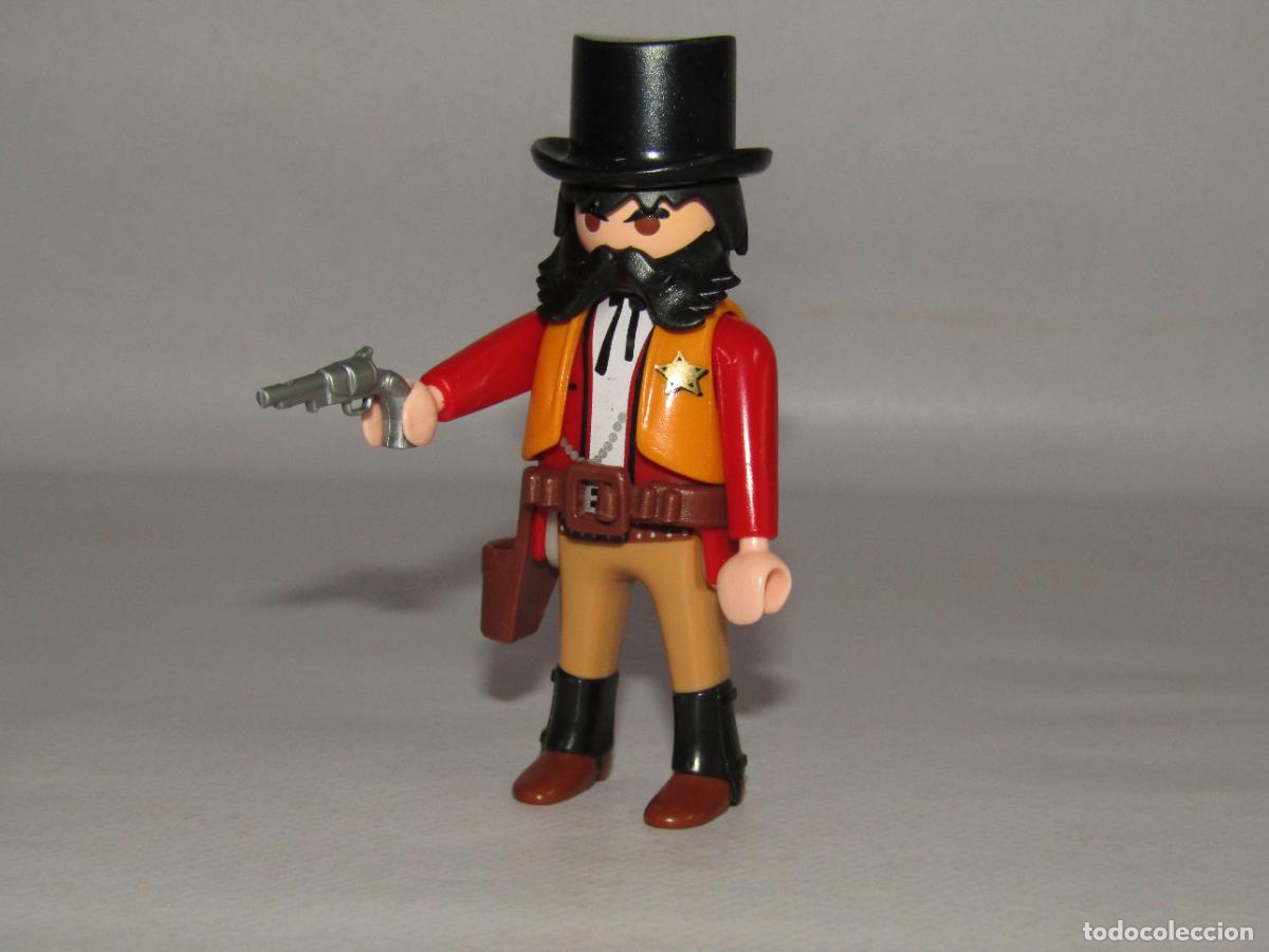 Playmobil: Figura Oeste Americano SHERIFF Serie Western de PLAYMOBIL
