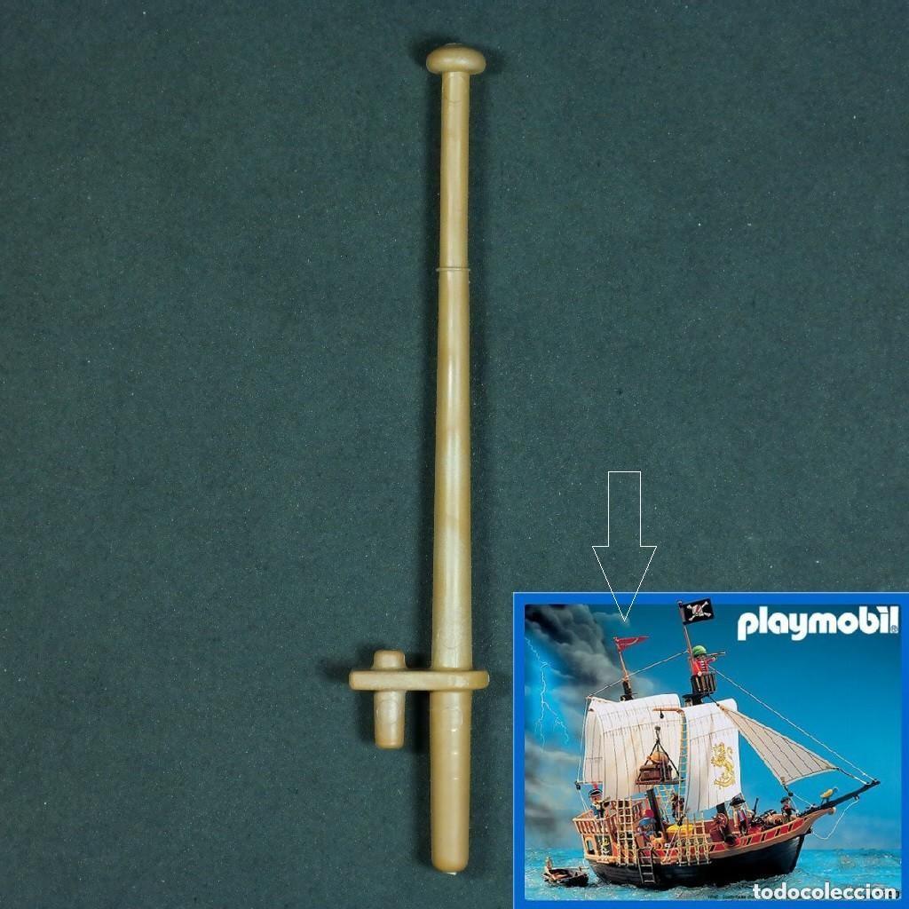 Playmobil: Playmobil mastil de punta corto barco pirata 3550 3750 ☼