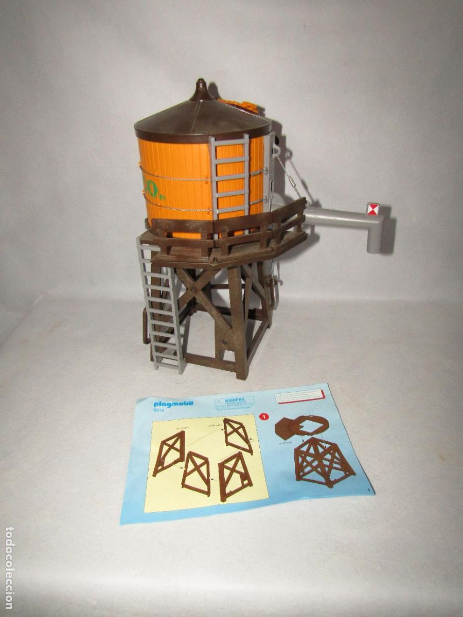 Playmobil: DEP&Oacute;SITO DE AGUA Ref. 6215 Oeste Americano Serie Western de PLAYMOBIL