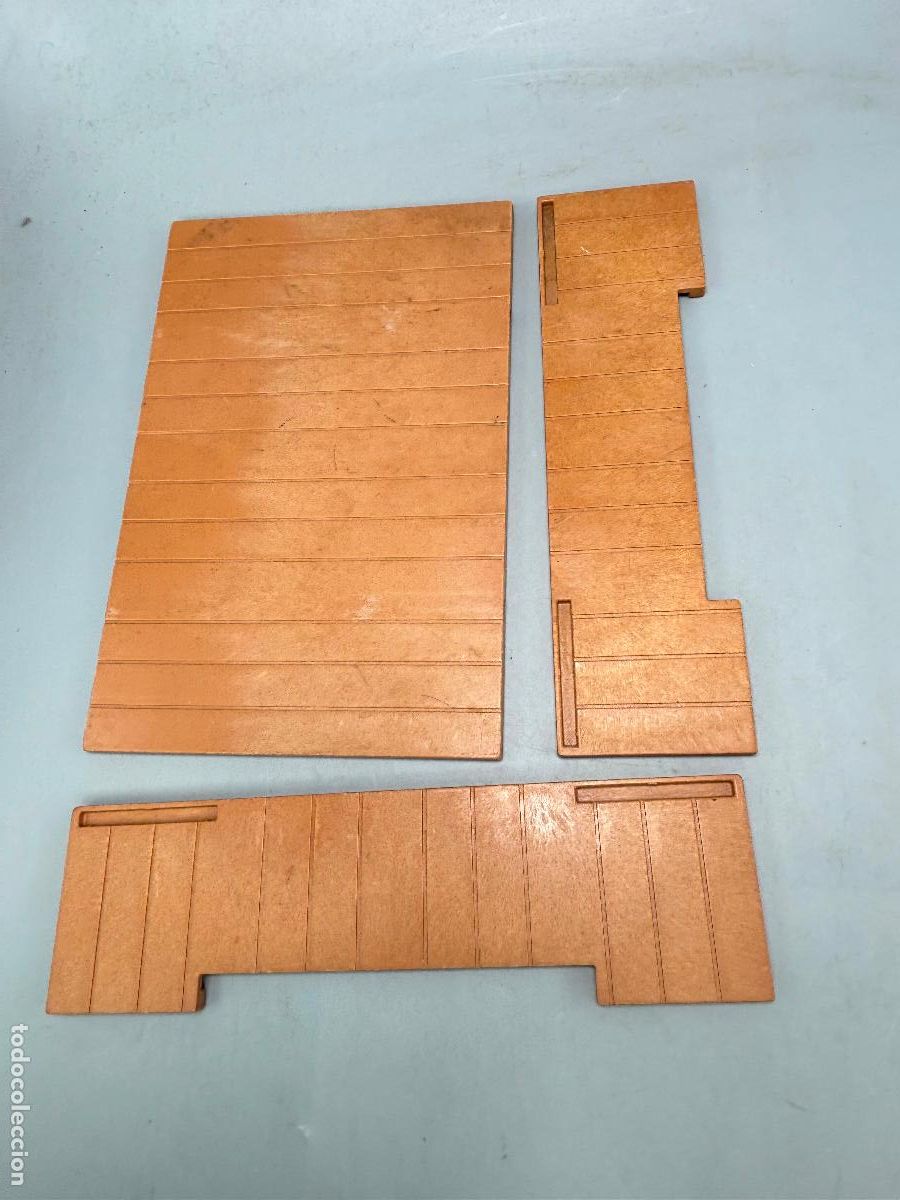 Playmobil: Playmobil lote base y techo casa fuerte oeste