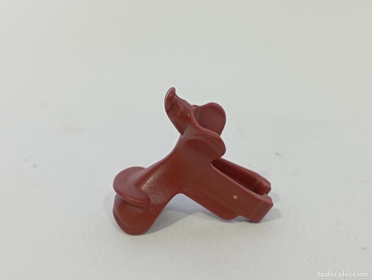 Playmobil: PLAYMOBIL SILLA DE MONTAR CABALLOS ANIMALES OESTE MEDIEVAL--- 2&ordf; GENERACI&Oacute;N