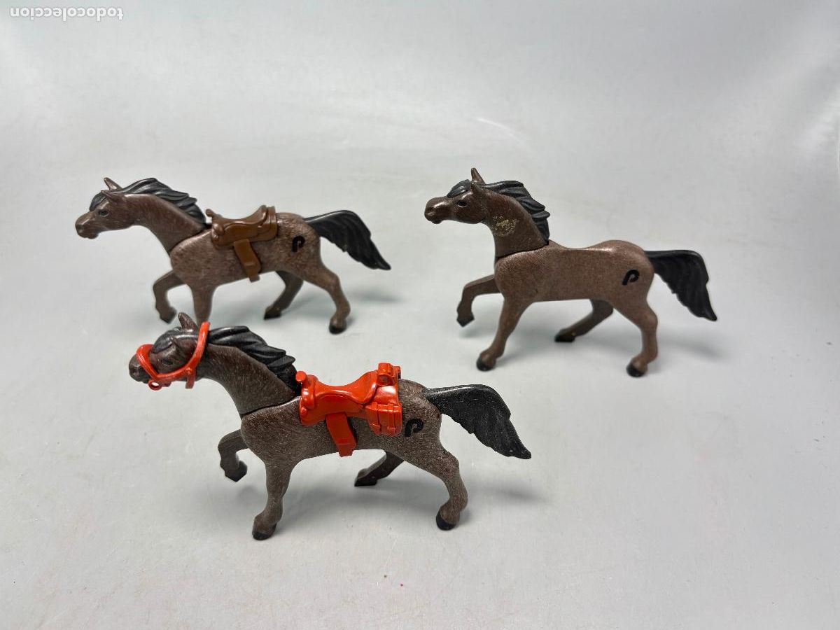 Playmobil: Playmobil lote caballo moderno del oeste
