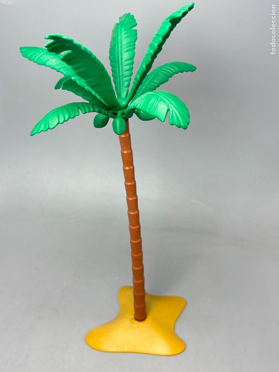 Playmobil: Playmobil palmera con con coca y base