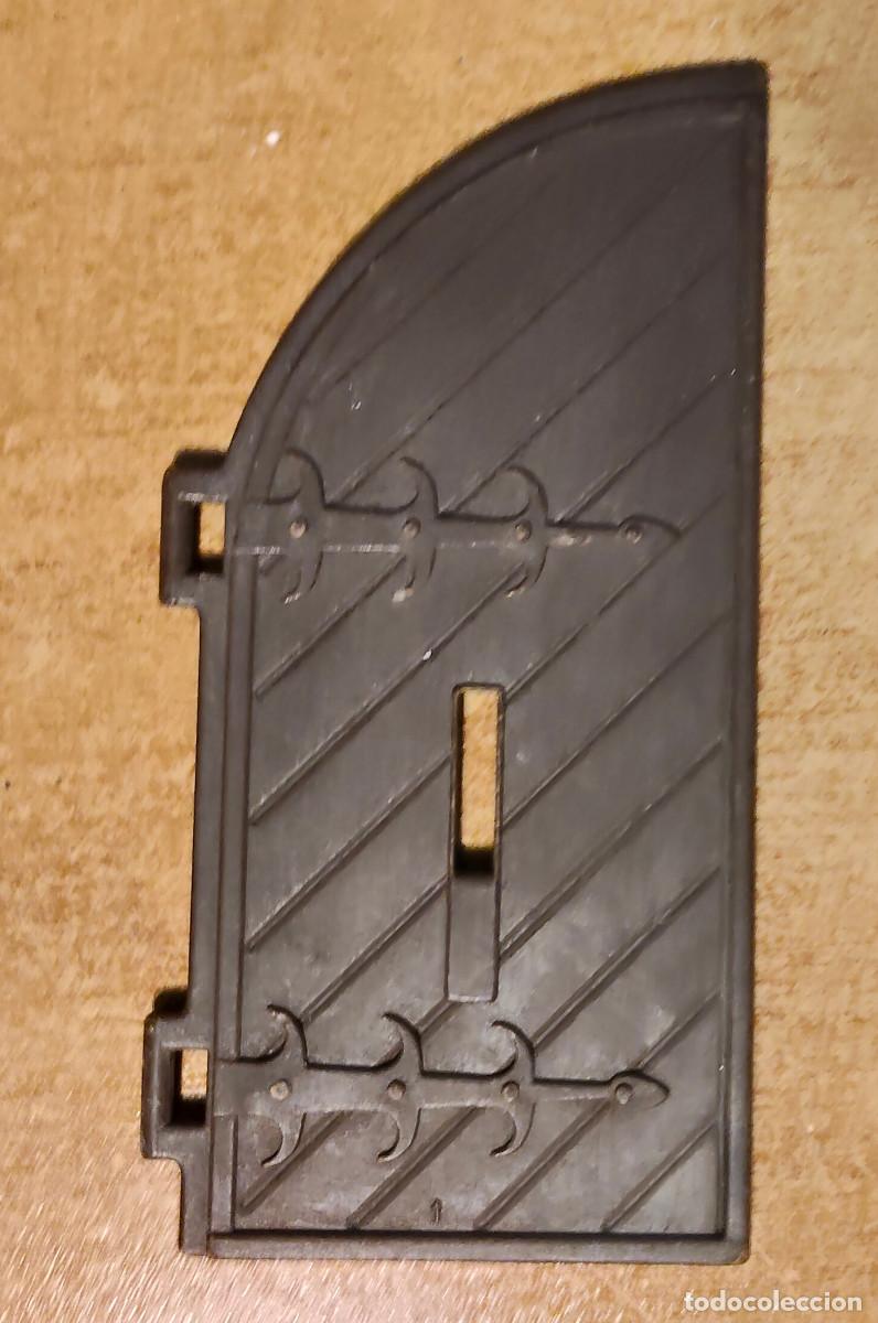 Playmobil: PLAYMOBIL mitad puerta doble de Playmobil muralla castillo medieval
